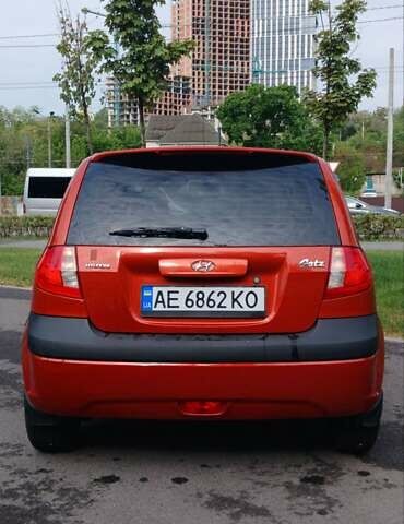 Червоний Хендай Гетц, об'ємом двигуна 1.4 л та пробігом 197 тис. км за 4600 $, фото 6 на Automoto.ua