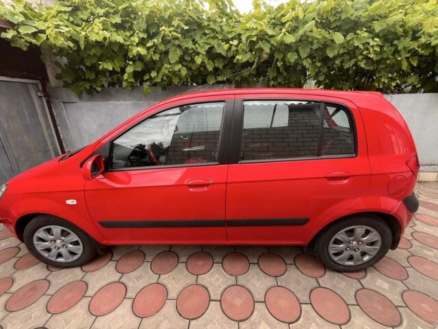 Красный Хендай Гетц, объемом двигателя 1.4 л и пробегом 96 тыс. км за 4700 $, фото 1 на Automoto.ua