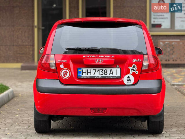 Красный Хендай Гетц, объемом двигателя 1.4 л и пробегом 188 тыс. км за 5500 $, фото 5 на Automoto.ua