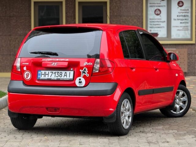 Красный Хендай Гетц, объемом двигателя 1.4 л и пробегом 188 тыс. км за 5500 $, фото 4 на Automoto.ua