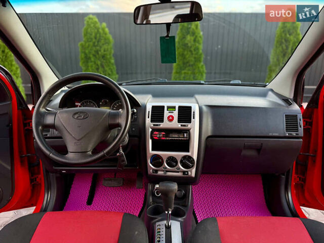 Красный Хендай Гетц, объемом двигателя 1.6 л и пробегом 170 тыс. км за 5999 $, фото 13 на Automoto.ua