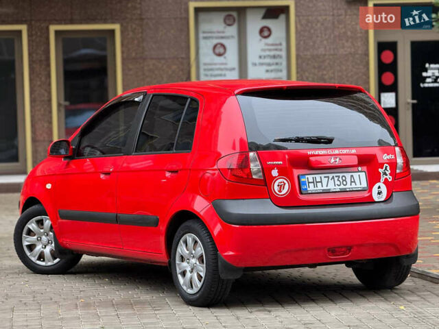 Красный Хендай Гетц, объемом двигателя 1.4 л и пробегом 188 тыс. км за 5500 $, фото 9 на Automoto.ua