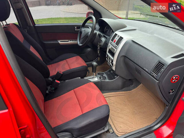 Красный Хендай Гетц, объемом двигателя 1.4 л и пробегом 188 тыс. км за 5500 $, фото 20 на Automoto.ua