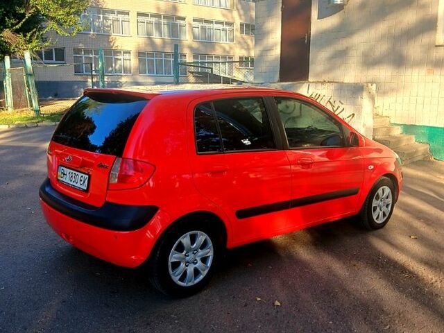 Червоний Хендай Гетц, об'ємом двигуна 1.4 л та пробігом 156 тис. км за 4500 $, фото 3 на Automoto.ua