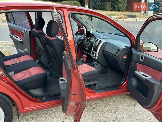 Красный Хендай Гетц, объемом двигателя 1.4 л и пробегом 163 тыс. км за 5800 $, фото 37 на Automoto.ua