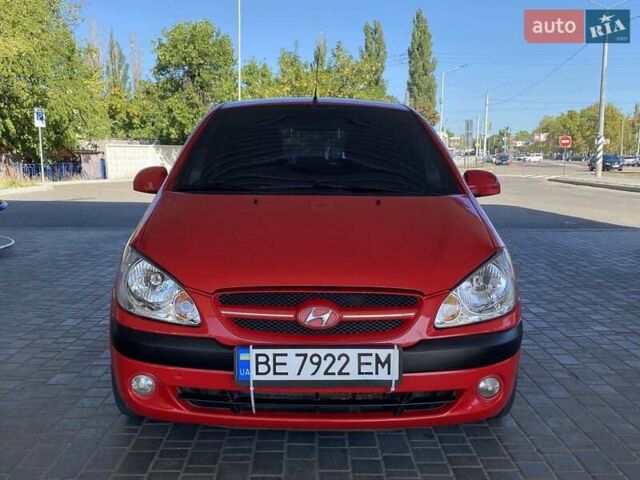 Красный Хендай Гетц, объемом двигателя 1.4 л и пробегом 95 тыс. км за 5600 $, фото 3 на Automoto.ua
