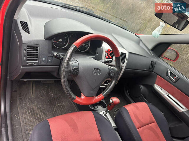 Красный Хендай Гетц, объемом двигателя 1.4 л и пробегом 201 тыс. км за 5600 $, фото 14 на Automoto.ua