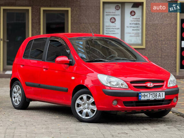 Красный Хендай Гетц, объемом двигателя 1.4 л и пробегом 188 тыс. км за 5500 $, фото 4 на Automoto.ua