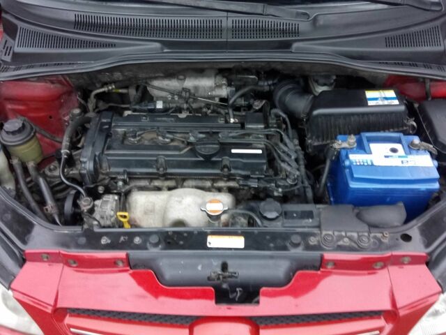 Красный Хендай Гетц, объемом двигателя 1.4 л и пробегом 219 тыс. км за 4800 $, фото 16 на Automoto.ua