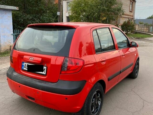 Червоний Хендай Гетц, об'ємом двигуна 1.6 л та пробігом 167 тис. км за 4900 $, фото 3 на Automoto.ua