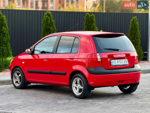 Красный Хендай Гетц, объемом двигателя 1.6 л и пробегом 170 тыс. км за 5999 $, фото 9 на Automoto.ua