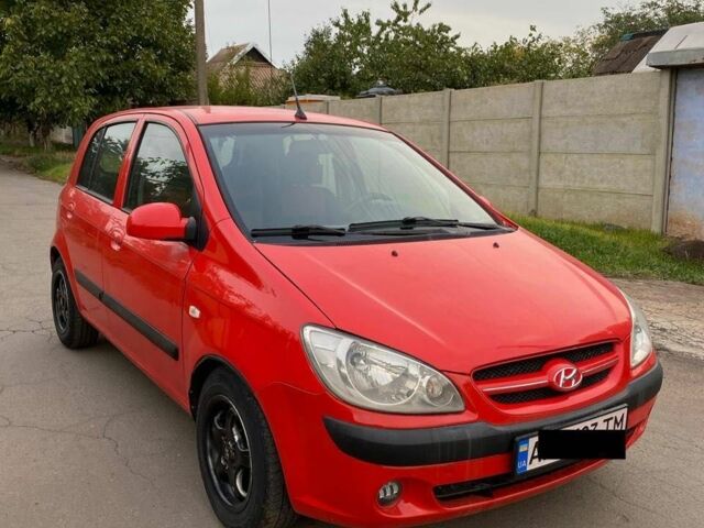 Червоний Хендай Гетц, об'ємом двигуна 1.6 л та пробігом 167 тис. км за 4900 $, фото 1 на Automoto.ua