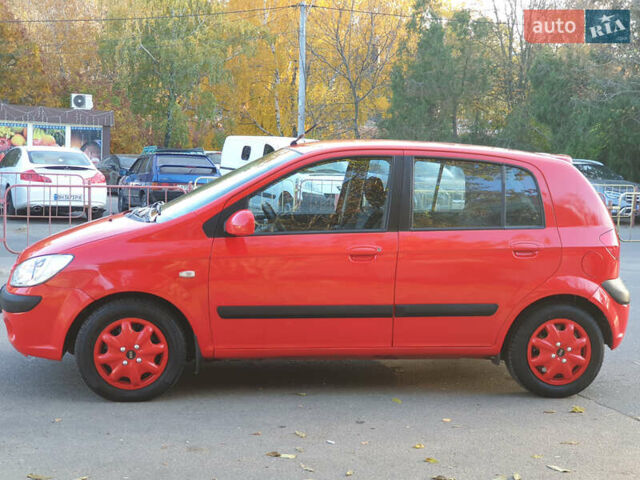 Красный Хендай Гетц, объемом двигателя 1.4 л и пробегом 190 тыс. км за 3999 $, фото 8 на Automoto.ua