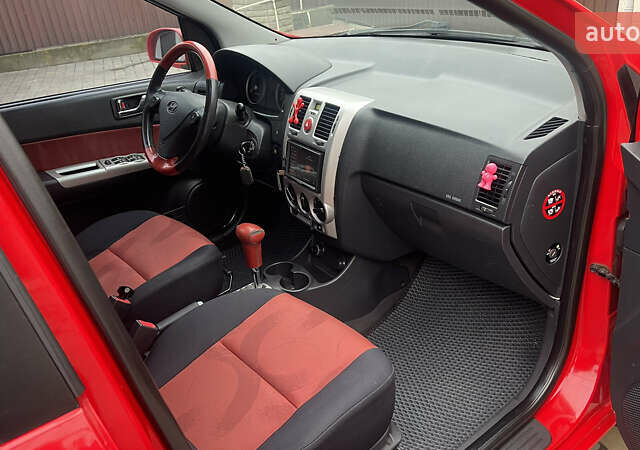 Красный Хендай Гетц, объемом двигателя 1.4 л и пробегом 200 тыс. км за 5500 $, фото 12 на Automoto.ua