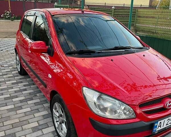Красный Хендай Гетц, объемом двигателя 1.4 л и пробегом 292 тыс. км за 3950 $, фото 5 на Automoto.ua