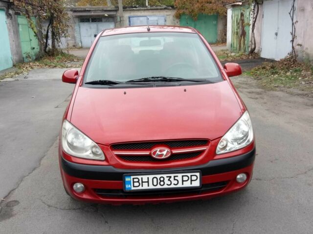 Красный Хендай Гетц, объемом двигателя 1.4 л и пробегом 219 тыс. км за 4800 $, фото 7 на Automoto.ua