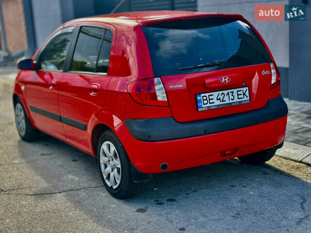 Красный Хендай Гетц, объемом двигателя 1.39 л и пробегом 144 тыс. км за 5899 $, фото 7 на Automoto.ua