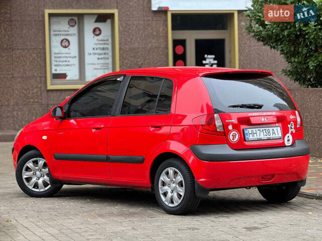 Красный Хендай Гетц, объемом двигателя 1.4 л и пробегом 188 тыс. км за 5500 $, фото 11 на Automoto.ua