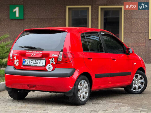 Красный Хендай Гетц, объемом двигателя 1.4 л и пробегом 188 тыс. км за 5500 $, фото 7 на Automoto.ua
