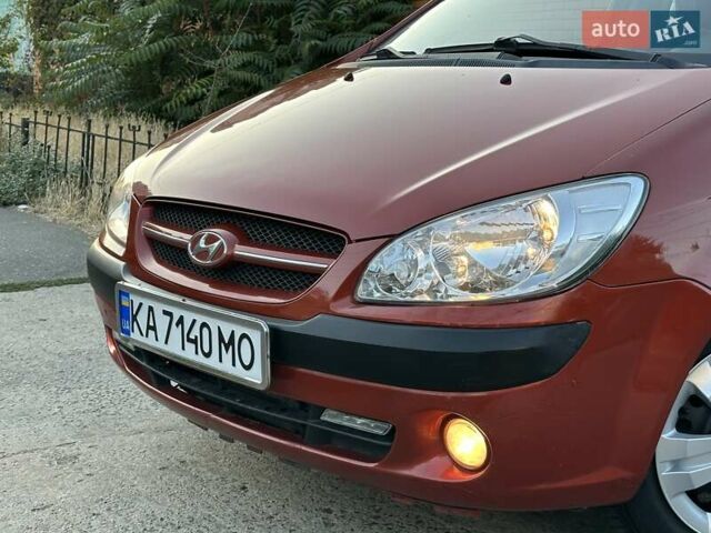 Красный Хендай Гетц, объемом двигателя 1.4 л и пробегом 163 тыс. км за 5800 $, фото 3 на Automoto.ua