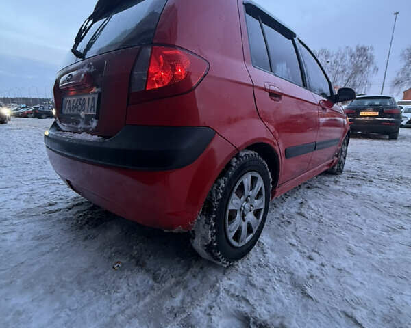 Красный Хендай Гетц, объемом двигателя 1.4 л и пробегом 228 тыс. км за 3999 $, фото 24 на Automoto.ua