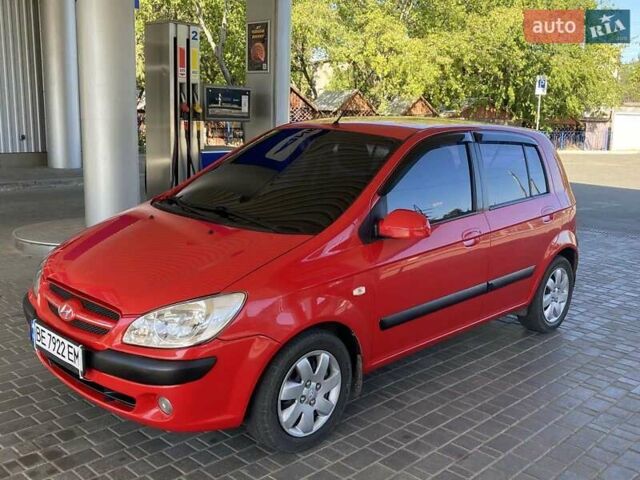 Червоний Хендай Гетц, об'ємом двигуна 1.4 л та пробігом 95 тис. км за 5600 $, фото 17 на Automoto.ua