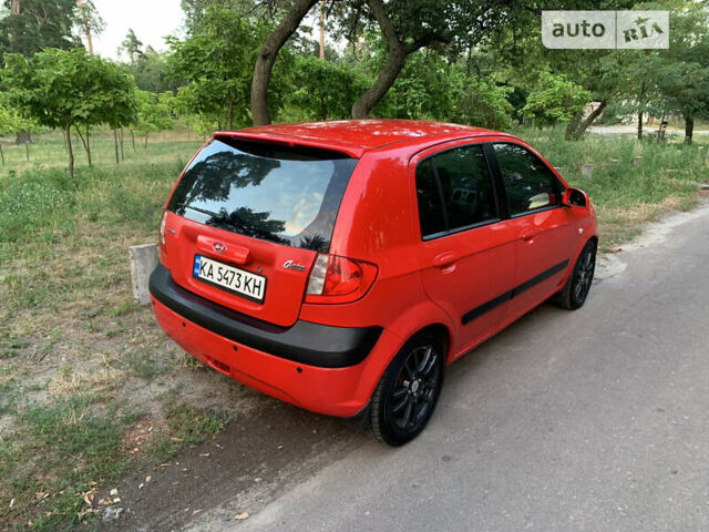Червоний Хендай Гетц, об'ємом двигуна 1.4 л та пробігом 200 тис. км за 4300 $, фото 4 на Automoto.ua