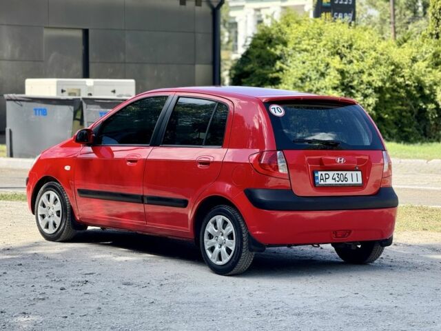 Червоний Хендай Гетц, об'ємом двигуна 1.4 л та пробігом 200 тис. км за 5499 $, фото 6 на Automoto.ua