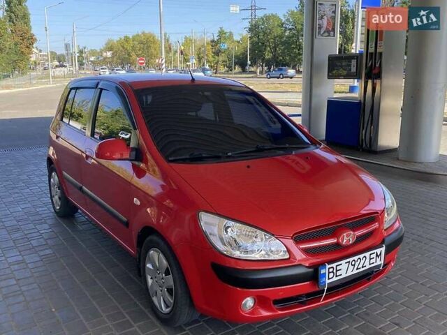 Красный Хендай Гетц, объемом двигателя 1.4 л и пробегом 95 тыс. км за 5600 $, фото 6 на Automoto.ua
