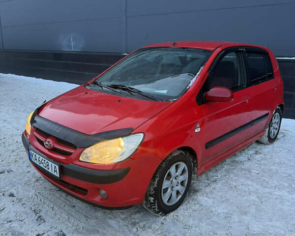 Красный Хендай Гетц, объемом двигателя 1.4 л и пробегом 228 тыс. км за 3999 $, фото 7 на Automoto.ua