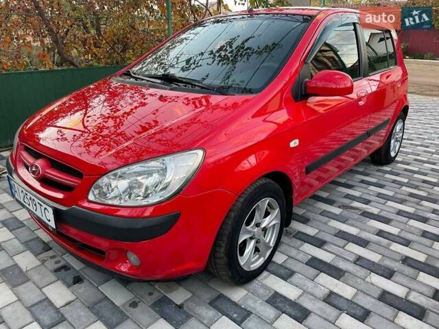 Красный Хендай Гетц, объемом двигателя 1.4 л и пробегом 292 тыс. км за 3950 $, фото 7 на Automoto.ua