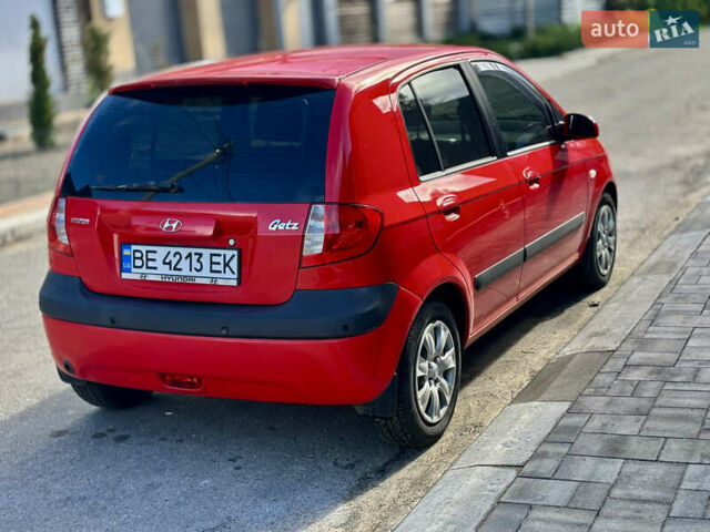 Красный Хендай Гетц, объемом двигателя 1.39 л и пробегом 144 тыс. км за 5899 $, фото 6 на Automoto.ua