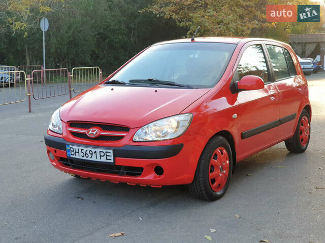 Красный Хендай Гетц, объемом двигателя 1.4 л и пробегом 190 тыс. км за 3999 $, фото 7 на Automoto.ua