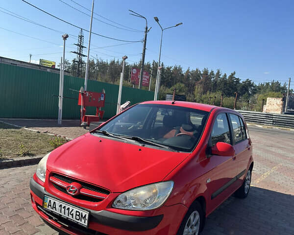 Червоний Хендай Гетц, об'ємом двигуна 1.4 л та пробігом 105 тис. км за 5500 $, фото 11 на Automoto.ua