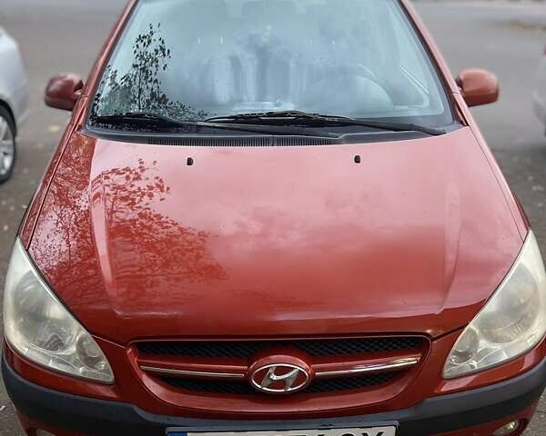 Красный Хендай Гетц, объемом двигателя 1.4 л и пробегом 197 тыс. км за 5750 $, фото 6 на Automoto.ua