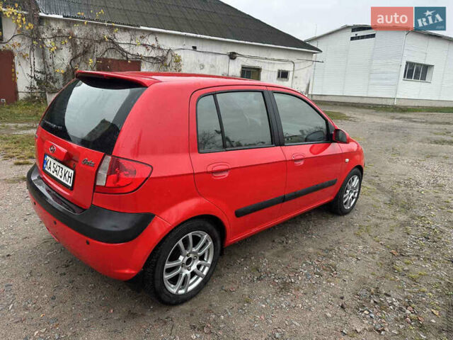 Красный Хендай Гетц, объемом двигателя 1.4 л и пробегом 201 тыс. км за 5600 $, фото 6 на Automoto.ua