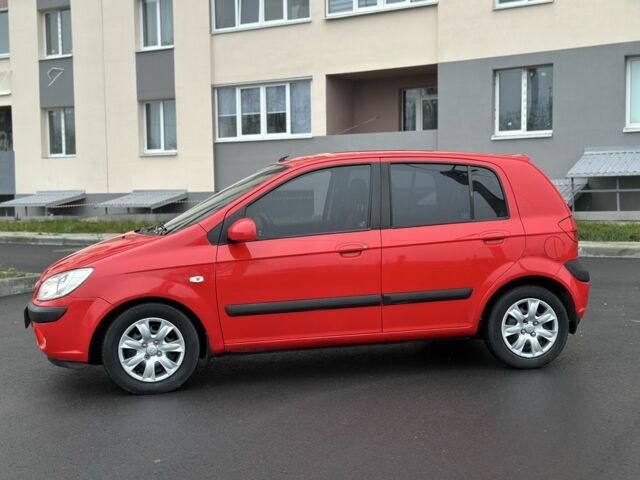 Красный Хендай Гетц, объемом двигателя 1.4 л и пробегом 162 тыс. км за 4999 $, фото 7 на Automoto.ua