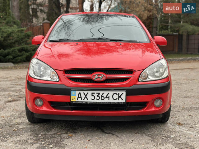Красный Хендай Гетц, объемом двигателя 1.4 л и пробегом 162 тыс. км за 5200 $, фото 7 на Automoto.ua