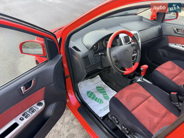 Красный Хендай Гетц, объемом двигателя 1.6 л и пробегом 174 тыс. км за 5800 $, фото 7 на Automoto.ua