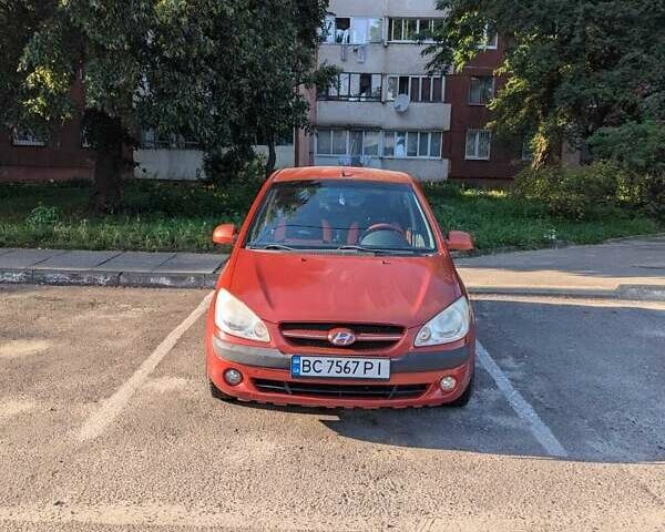 Красный Хендай Гетц, объемом двигателя 1.4 л и пробегом 134 тыс. км за 5700 $, фото 6 на Automoto.ua