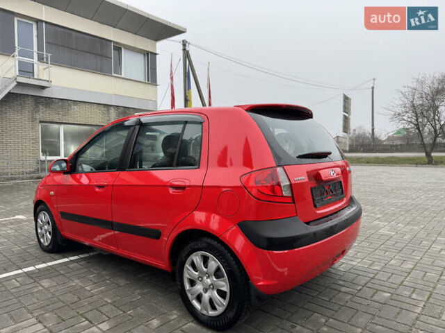 Красный Хендай Гетц, объемом двигателя 1.4 л и пробегом 144 тыс. км за 5499 $, фото 4 на Automoto.ua