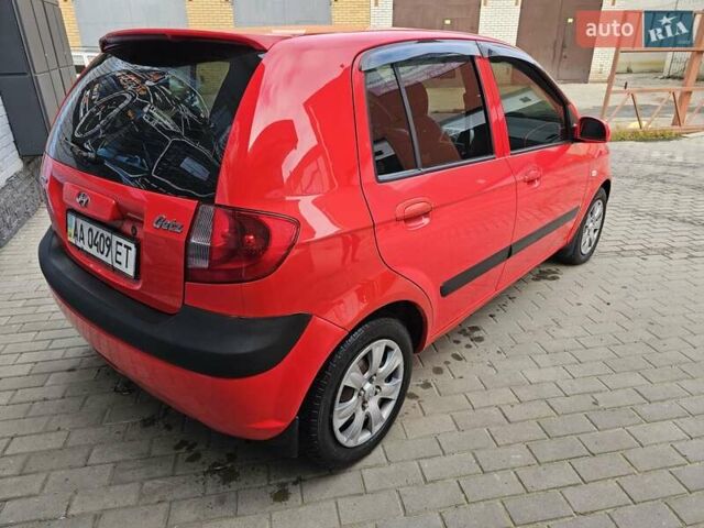 Красный Хендай Гетц, объемом двигателя 1.4 л и пробегом 189 тыс. км за 4950 $, фото 7 на Automoto.ua