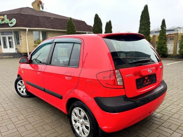 Красный Хендай Гетц, объемом двигателя 1.4 л и пробегом 143 тыс. км за 1800 $, фото 9 на Automoto.ua