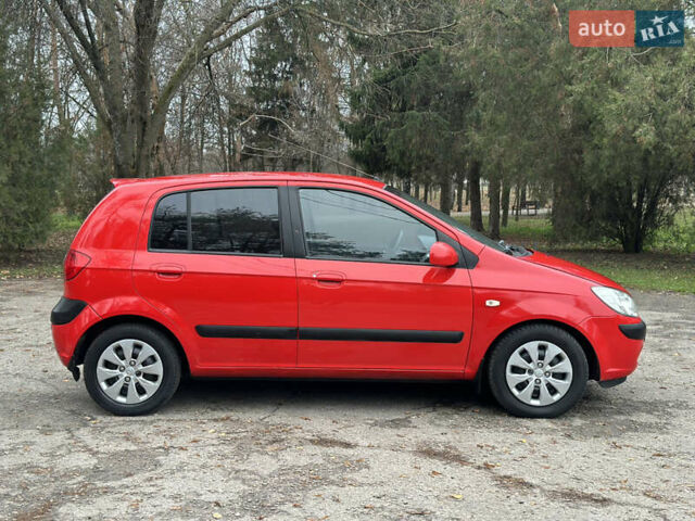 Красный Хендай Гетц, объемом двигателя 1.4 л и пробегом 162 тыс. км за 5200 $, фото 16 на Automoto.ua