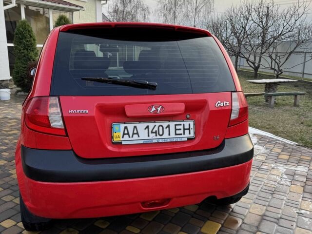 Червоний Хендай Гетц, об'ємом двигуна 1.6 л та пробігом 231 тис. км за 3250 $, фото 3 на Automoto.ua