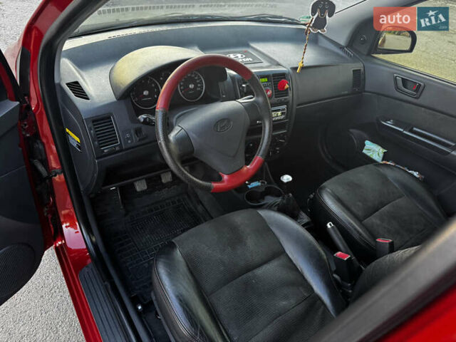 Красный Хендай Гетц, объемом двигателя 1.1 л и пробегом 136 тыс. км за 4499 $, фото 8 на Automoto.ua