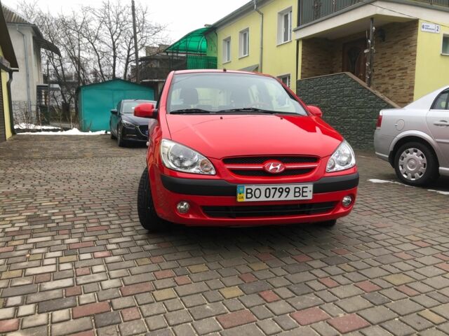Красный Хендай Гетц, объемом двигателя 1.4 л и пробегом 94 тыс. км за 4950 $, фото 9 на Automoto.ua