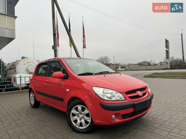 Красный Хендай Гетц, объемом двигателя 1.4 л и пробегом 143 тыс. км за 5500 $, фото 21 на Automoto.ua