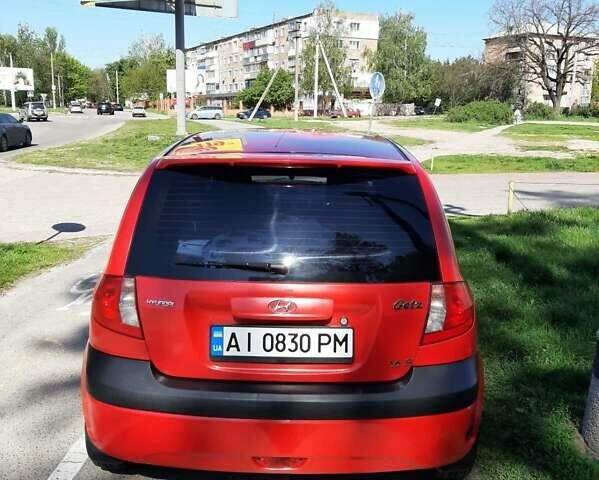 Червоний Хендай Гетц, об'ємом двигуна 1.6 л та пробігом 220 тис. км за 4500 $, фото 5 на Automoto.ua