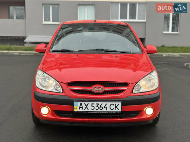 Красный Хендай Гетц, объемом двигателя 1.4 л и пробегом 162 тыс. км за 4999 $, фото 7 на Automoto.ua